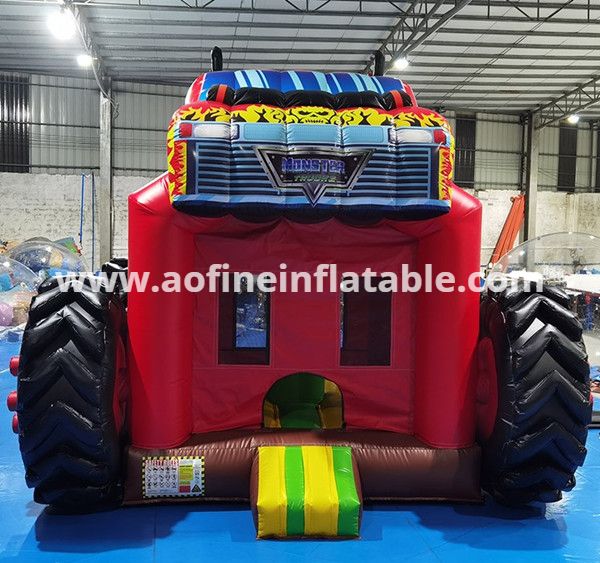 Monster Truck Bouncy Castle Afc70