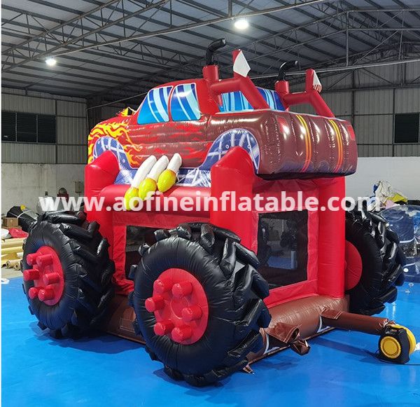 Monster Truck Bouncy Castle Afc70